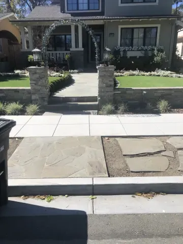 Craftsman Exterior & Front Yard Transformation — photo 1