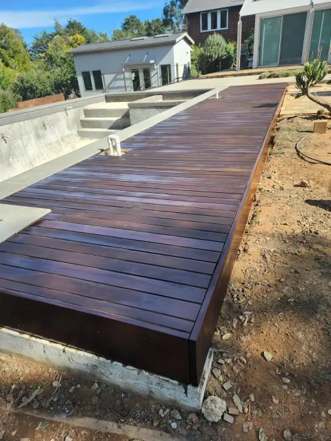 Custom Pool with Ipe Deck Surround — photo 2