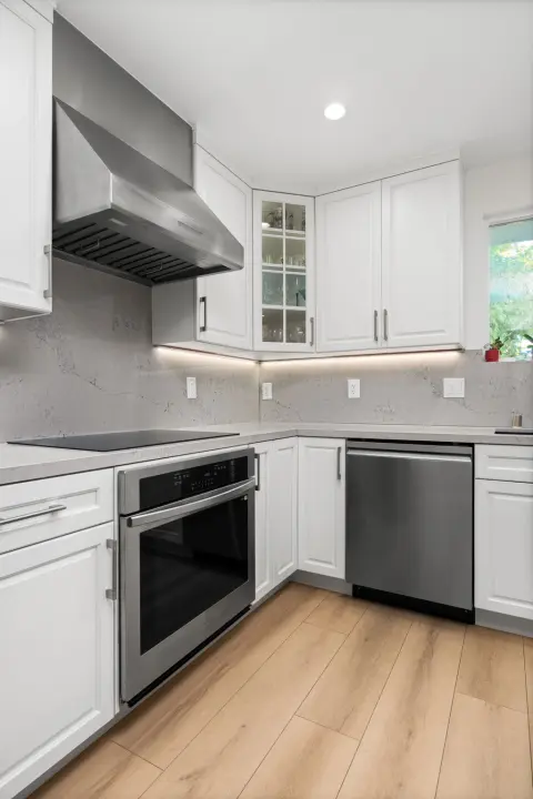 Modern White & Gray Kitchen Remodel — photo 18