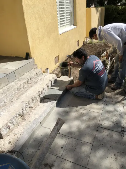 Full Exterior Stucco & Hardscape Remodel — photo 7