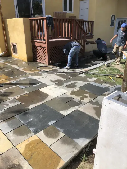 Full Exterior Stucco & Hardscape Remodel — photo 9